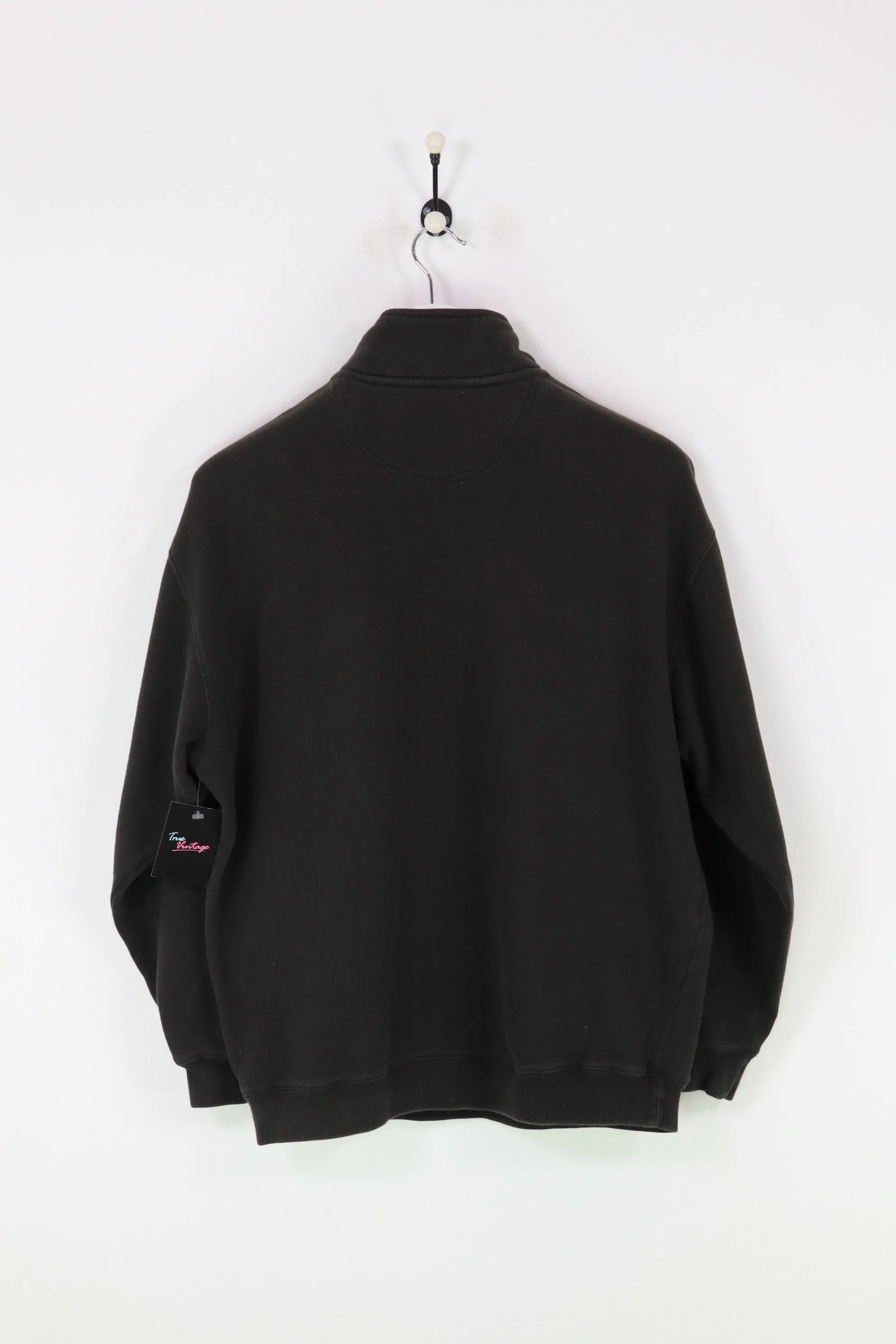 FIla 1/4 Zip Sweatshirt Black Medium