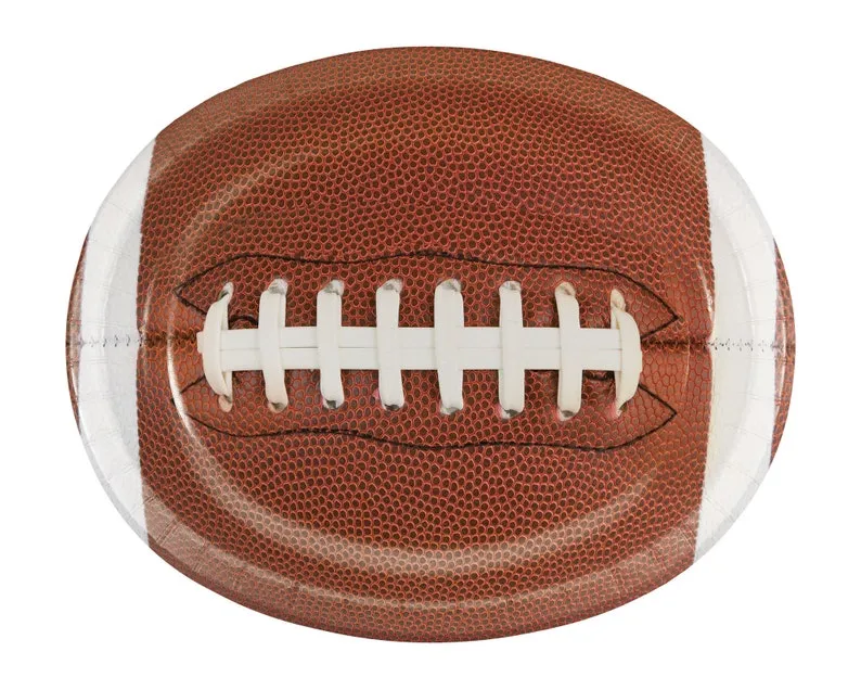 Football Buffet Plates