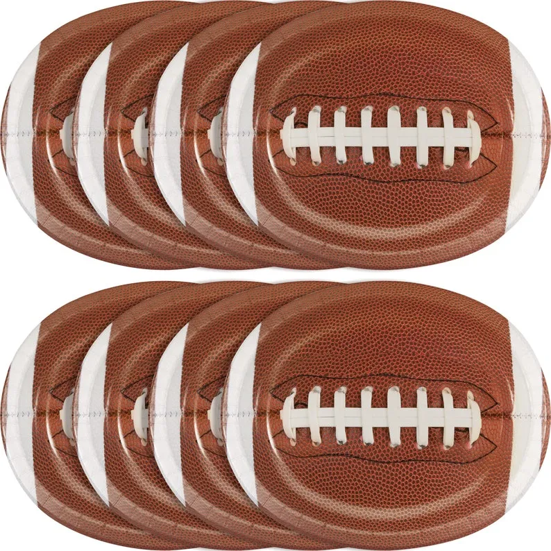 Football Buffet Plates