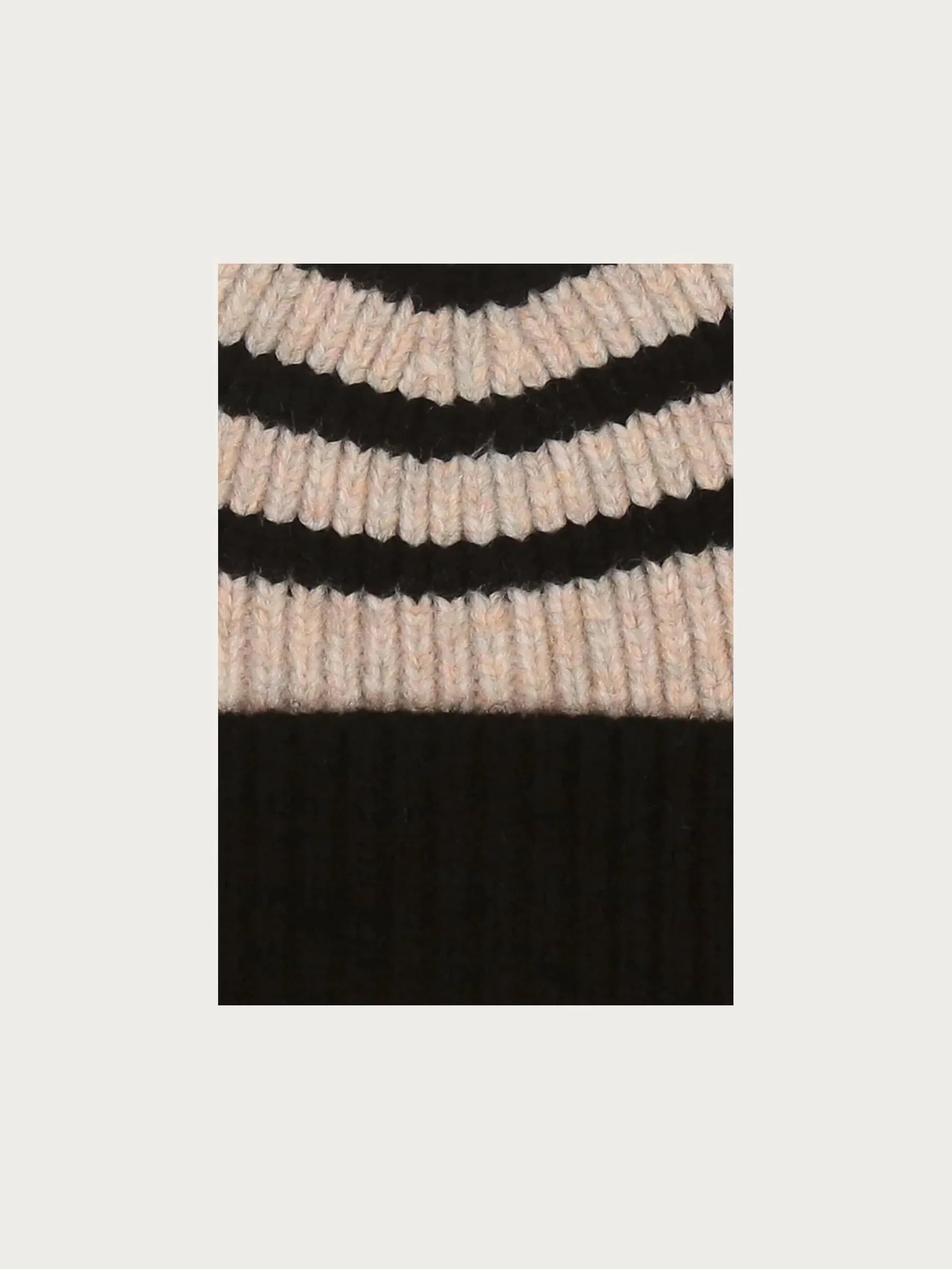 Fraas Striped Bi-Colour Beanie