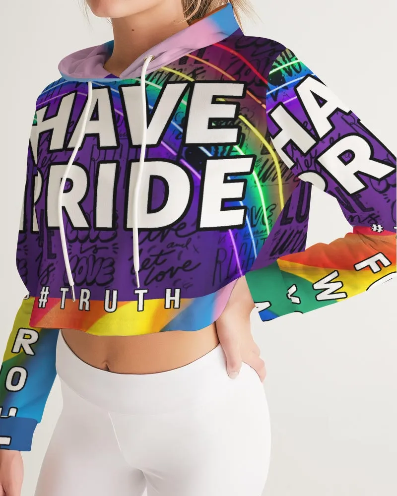 Have Pride Women's Cropped Hoodie