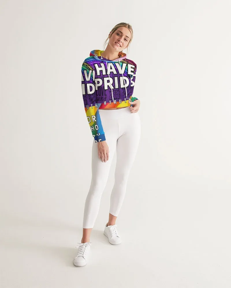 Have Pride Women's Cropped Hoodie