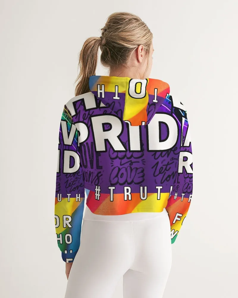 Have Pride Women's Cropped Hoodie