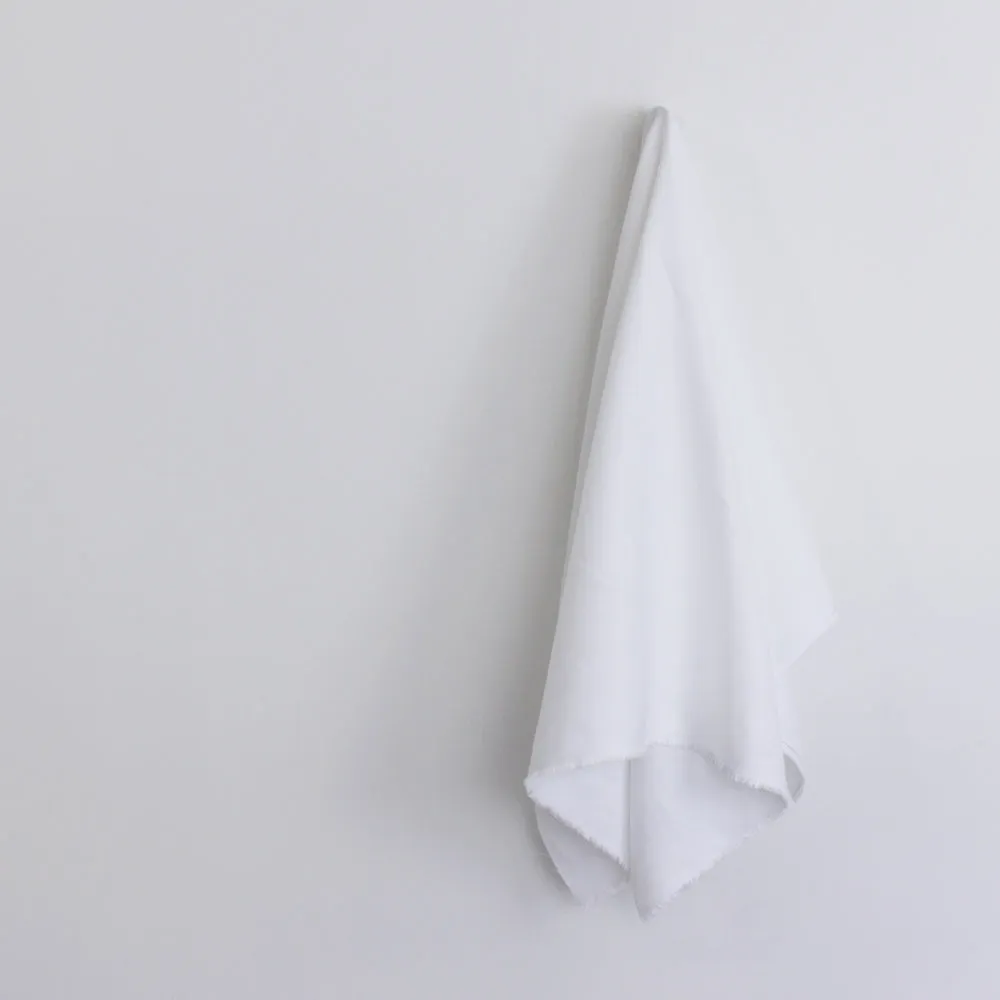 Heavyweight Linen - White