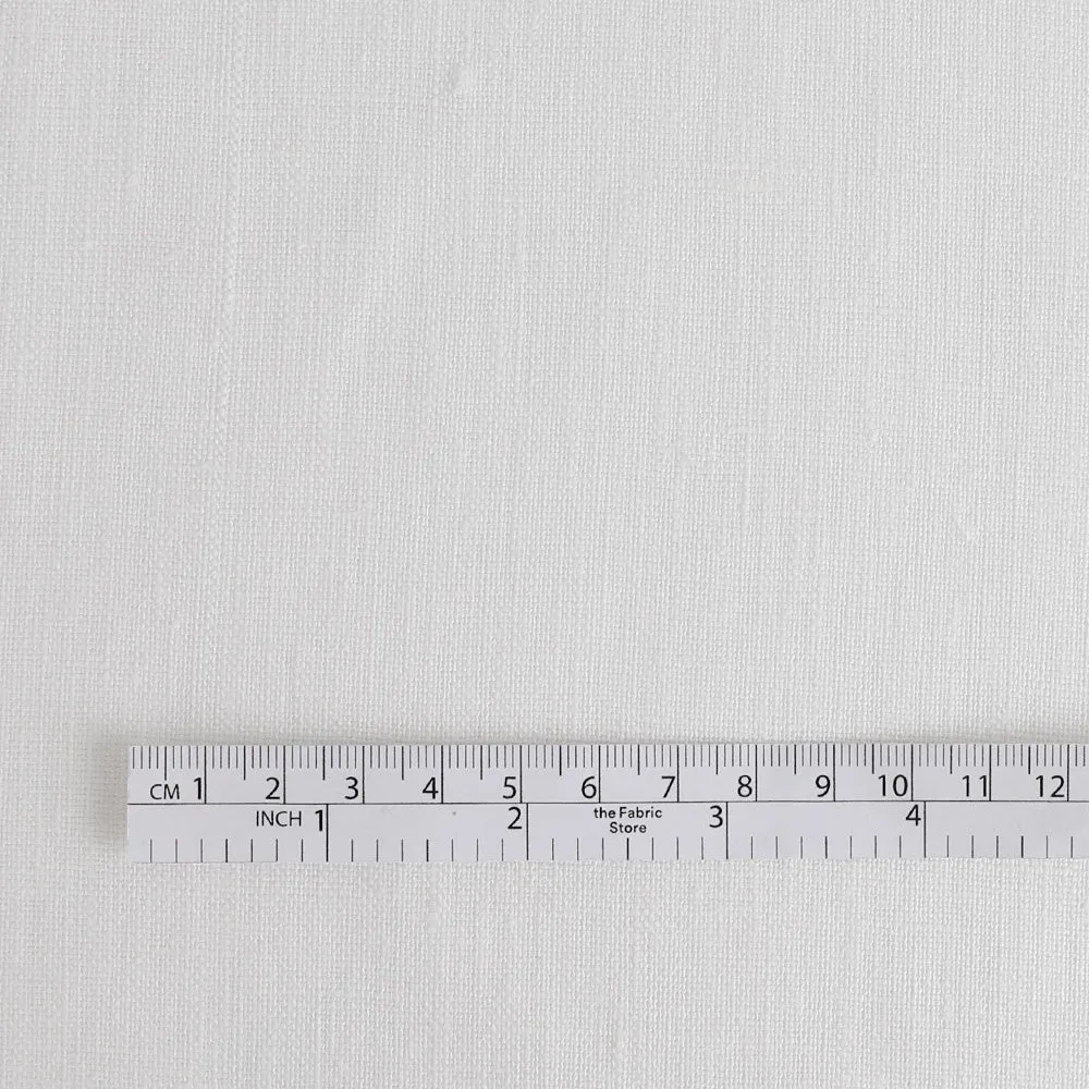 Heavyweight Linen - White