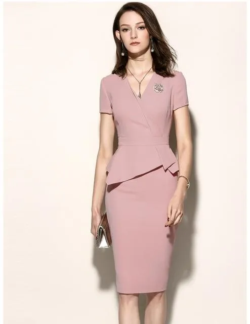 High Quality New Women Office Dress