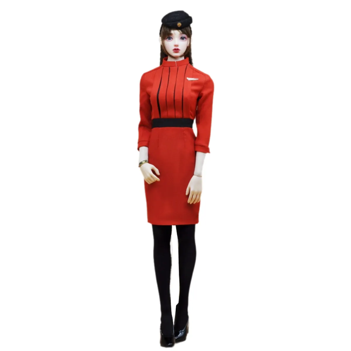 HiPlay CUKE TOYS 12 Inch, The Flight Attendant Set C Doll Clothes