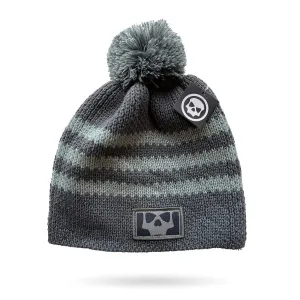 Infamous Knit Beanie - Skull Icon Grey