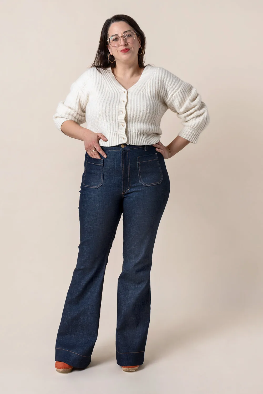 Jude Flare Jeans Pattern