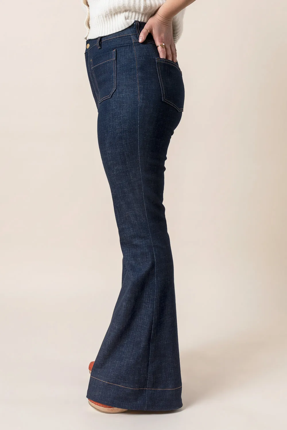 Jude Flare Jeans Pattern