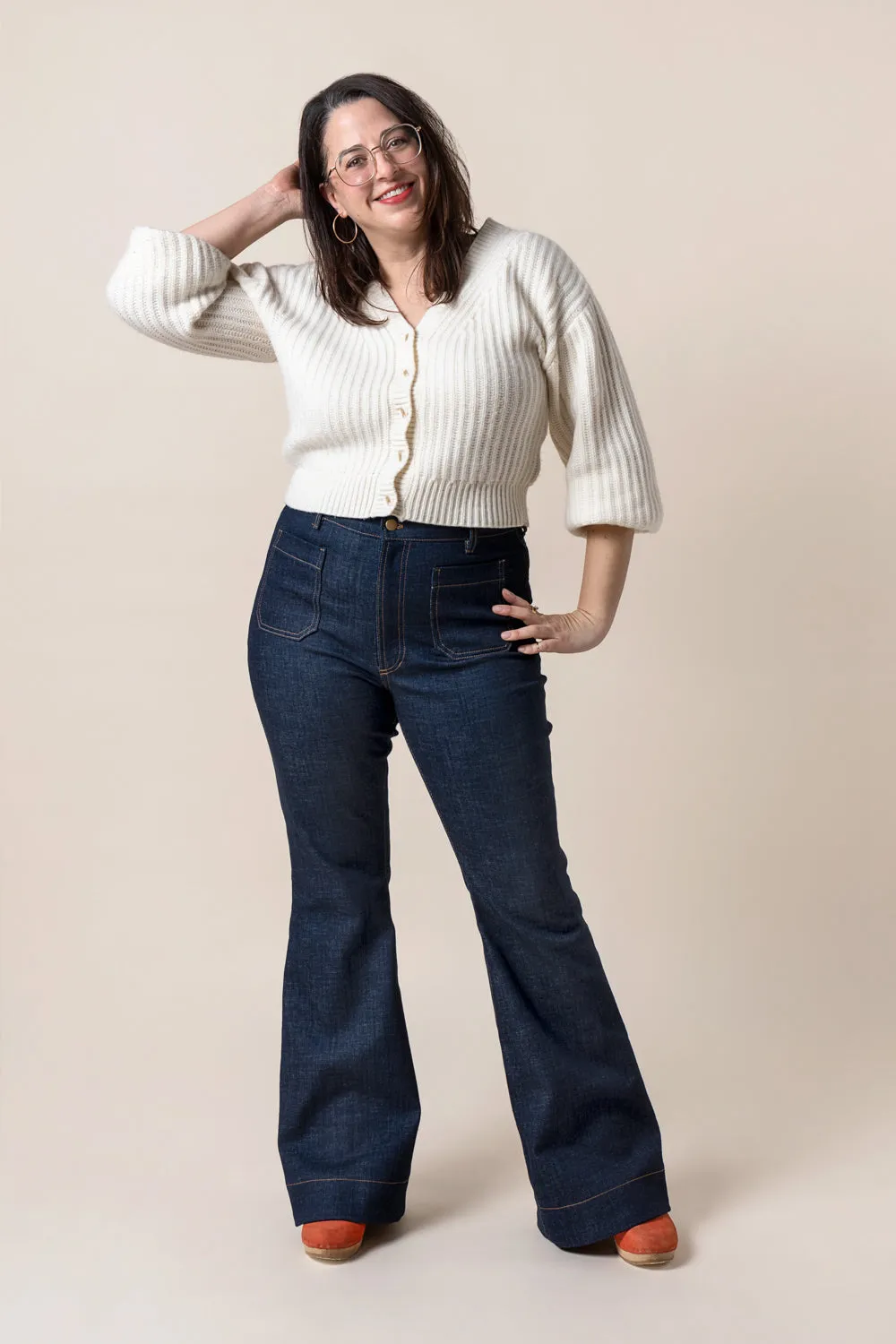 Jude Flare Jeans Pattern