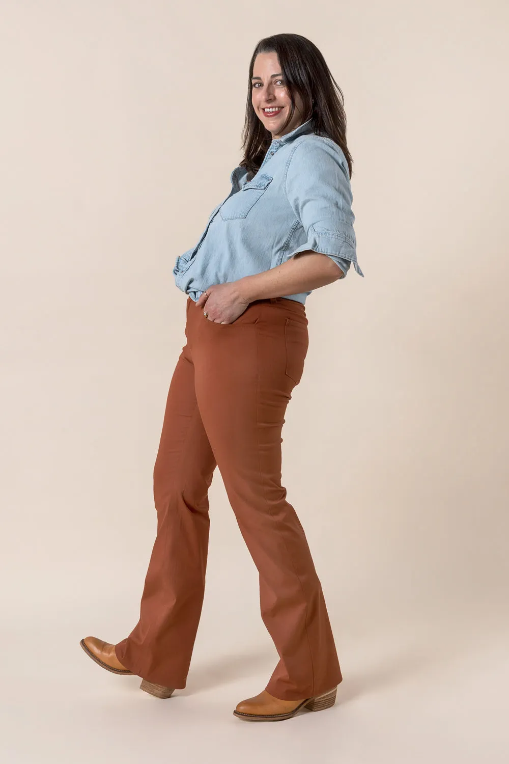 Jude Flare Jeans Pattern