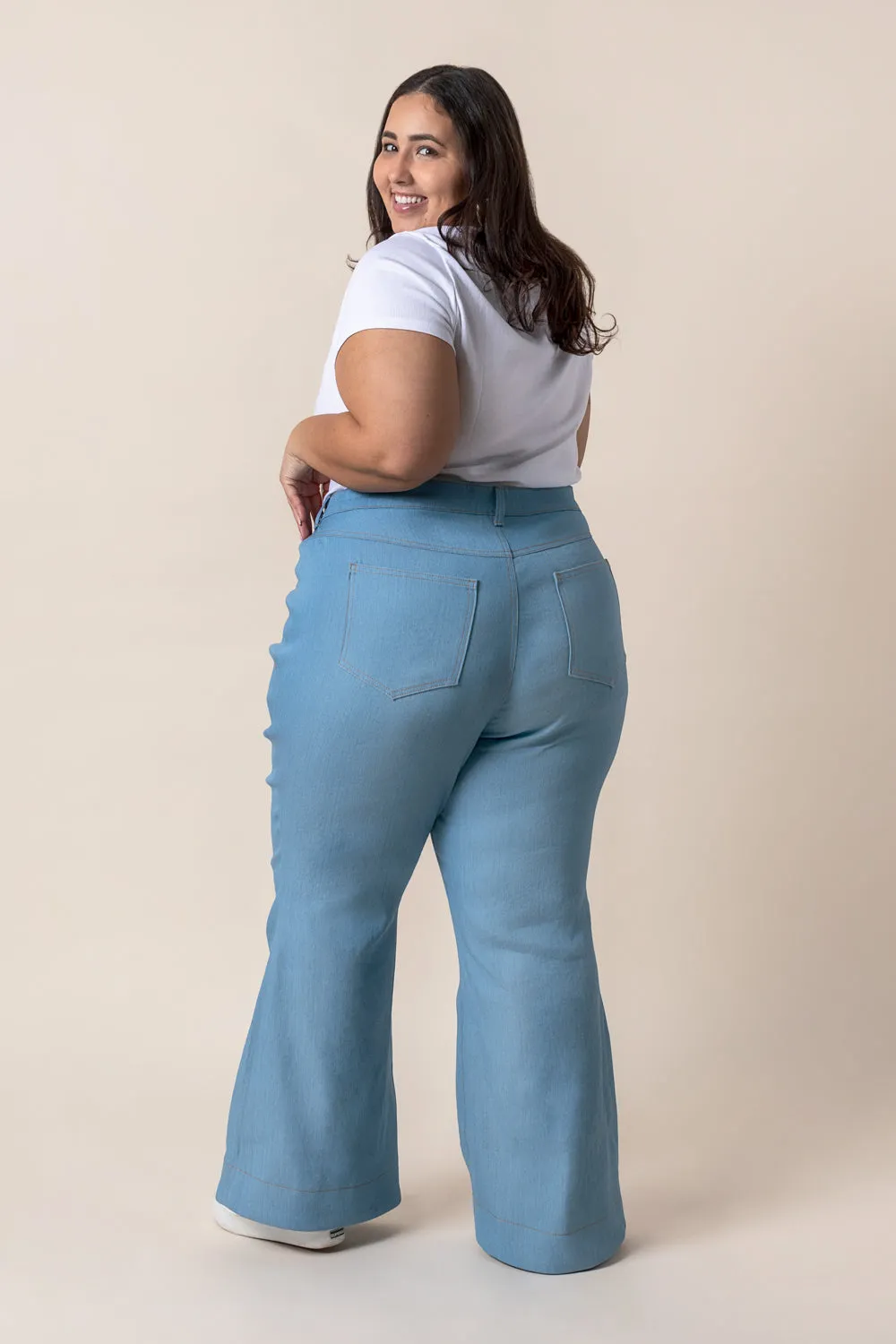 Jude Flare Jeans Pattern