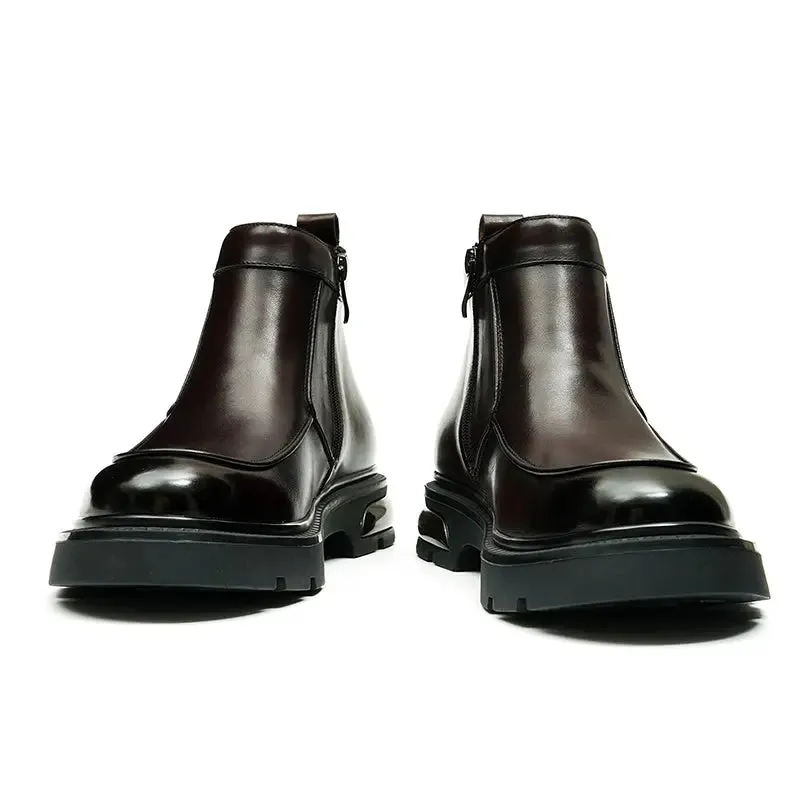 Leather Chelsea Boots D66296