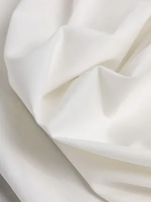 Lightweight Silky Cotton Poplin - Cream