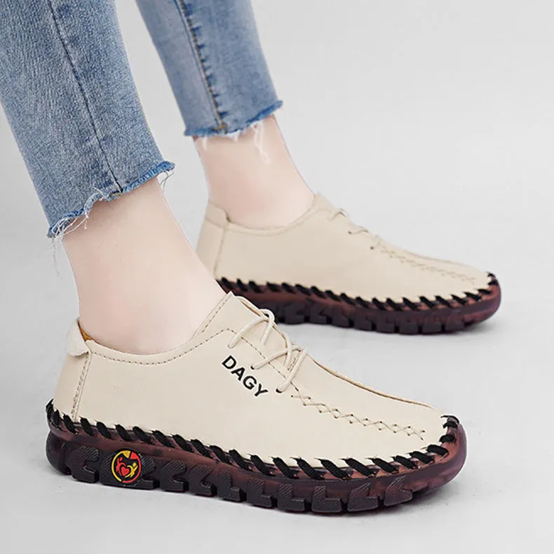 Loafers Shoes Soft Leather Flats