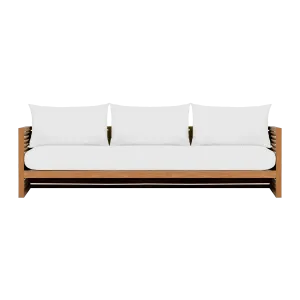 Louver 3 Seat Sofa