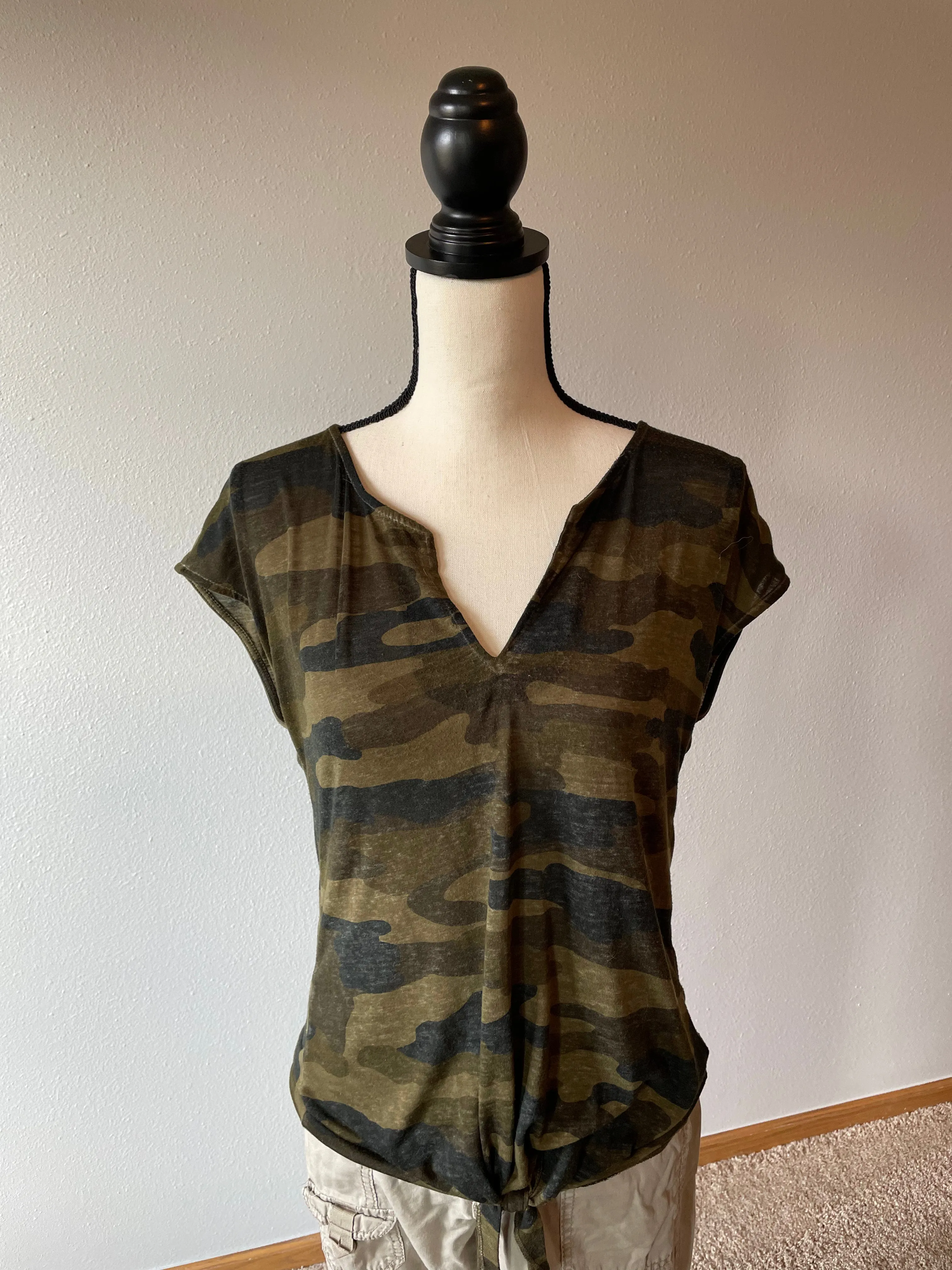 Lucky Brand Camo Top (S)