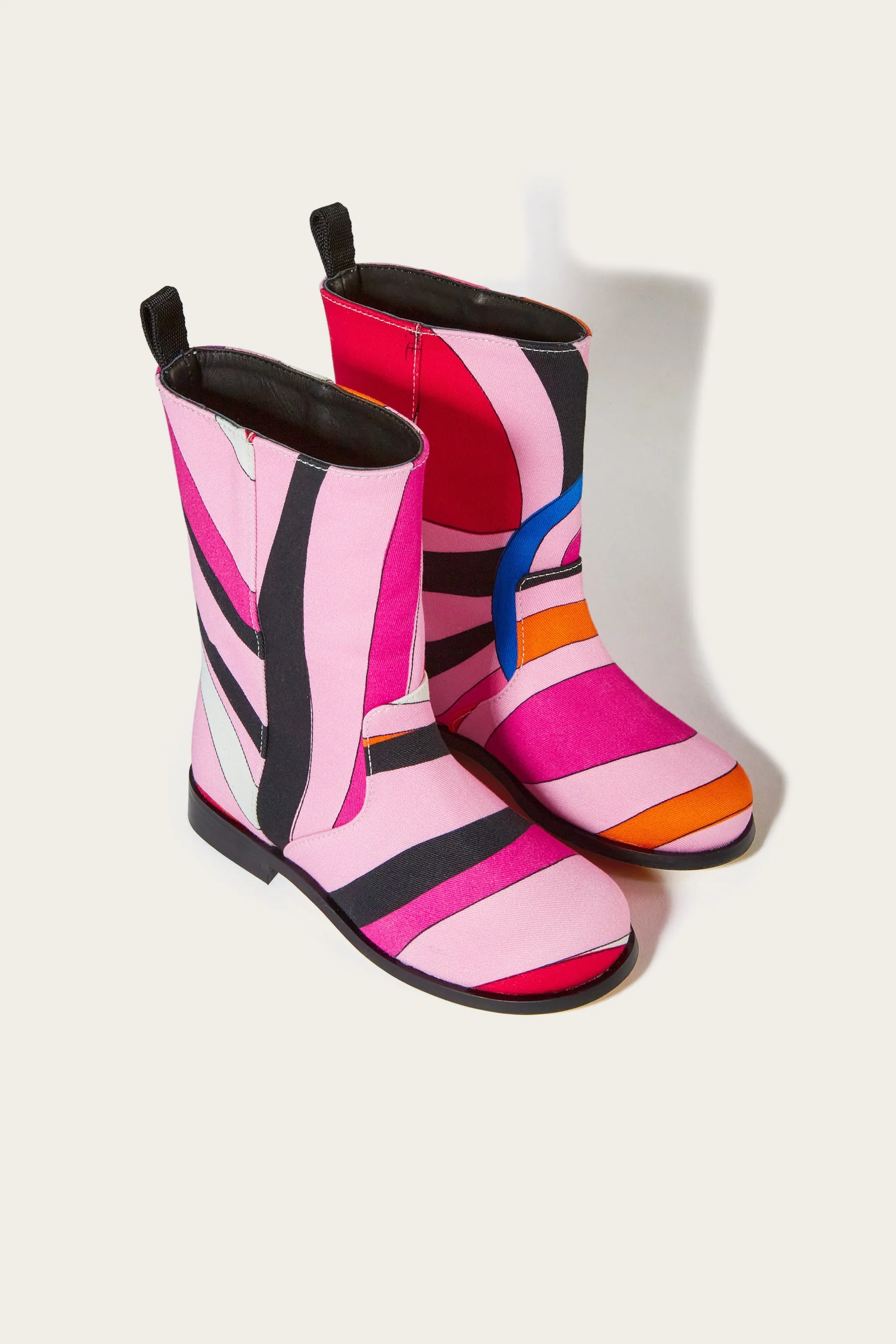 Marmo-Print Boots