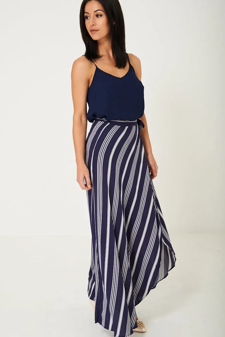 Maxi Skirt in Stripes Ex Brand