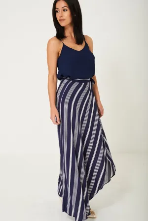 Maxi Skirt in Stripes Ex Brand