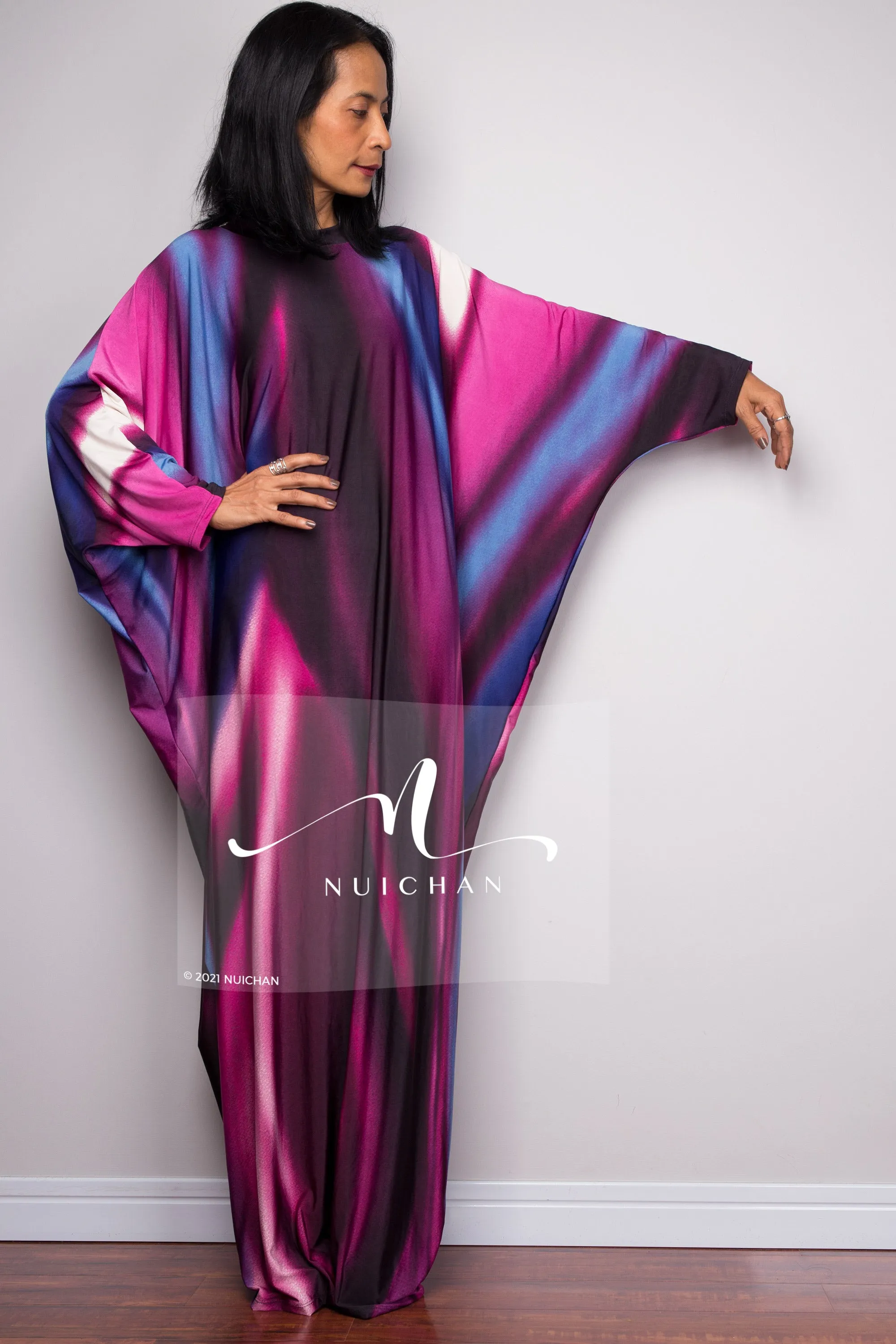 Modest Kaftan Dress