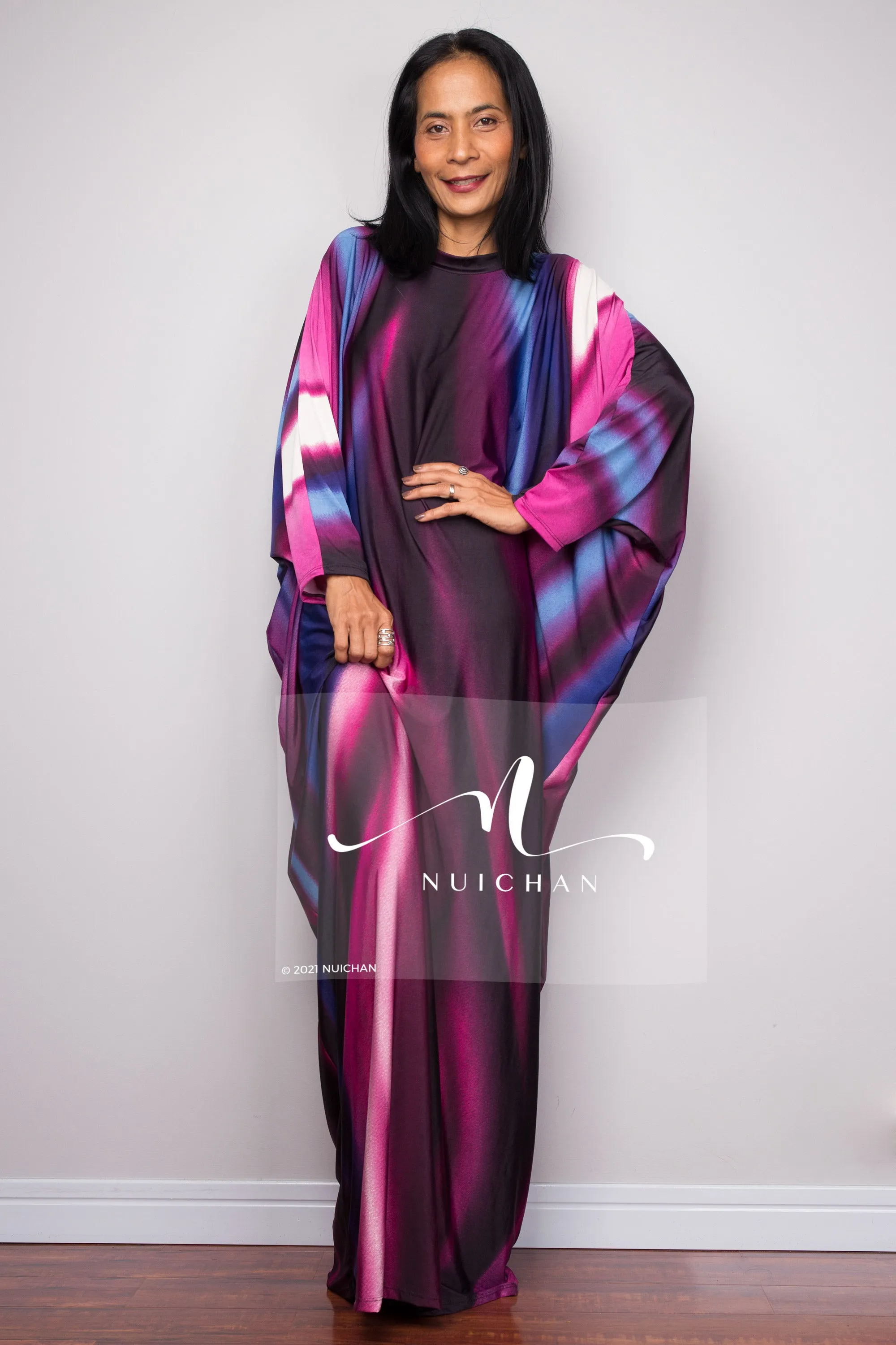 Modest Kaftan Dress