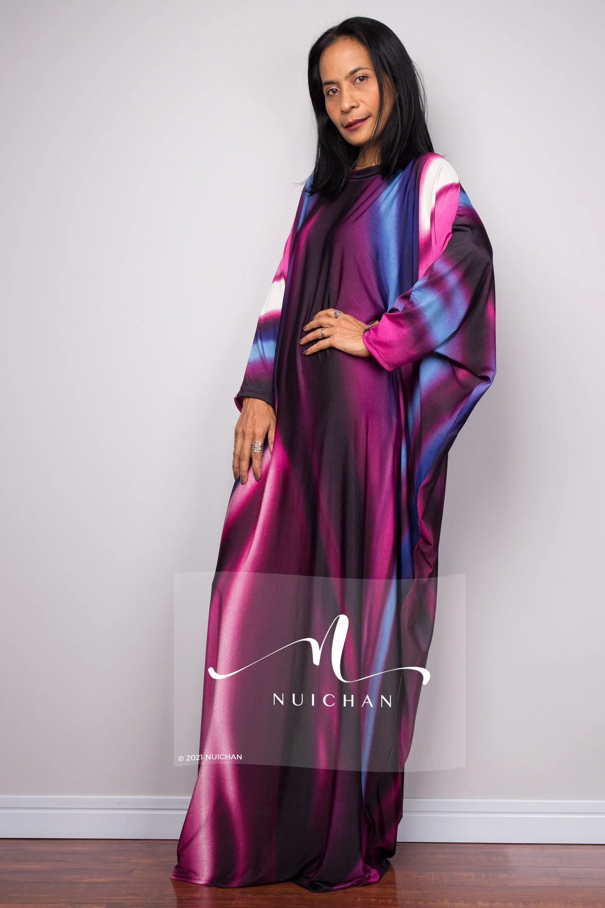 Modest Kaftan Dress