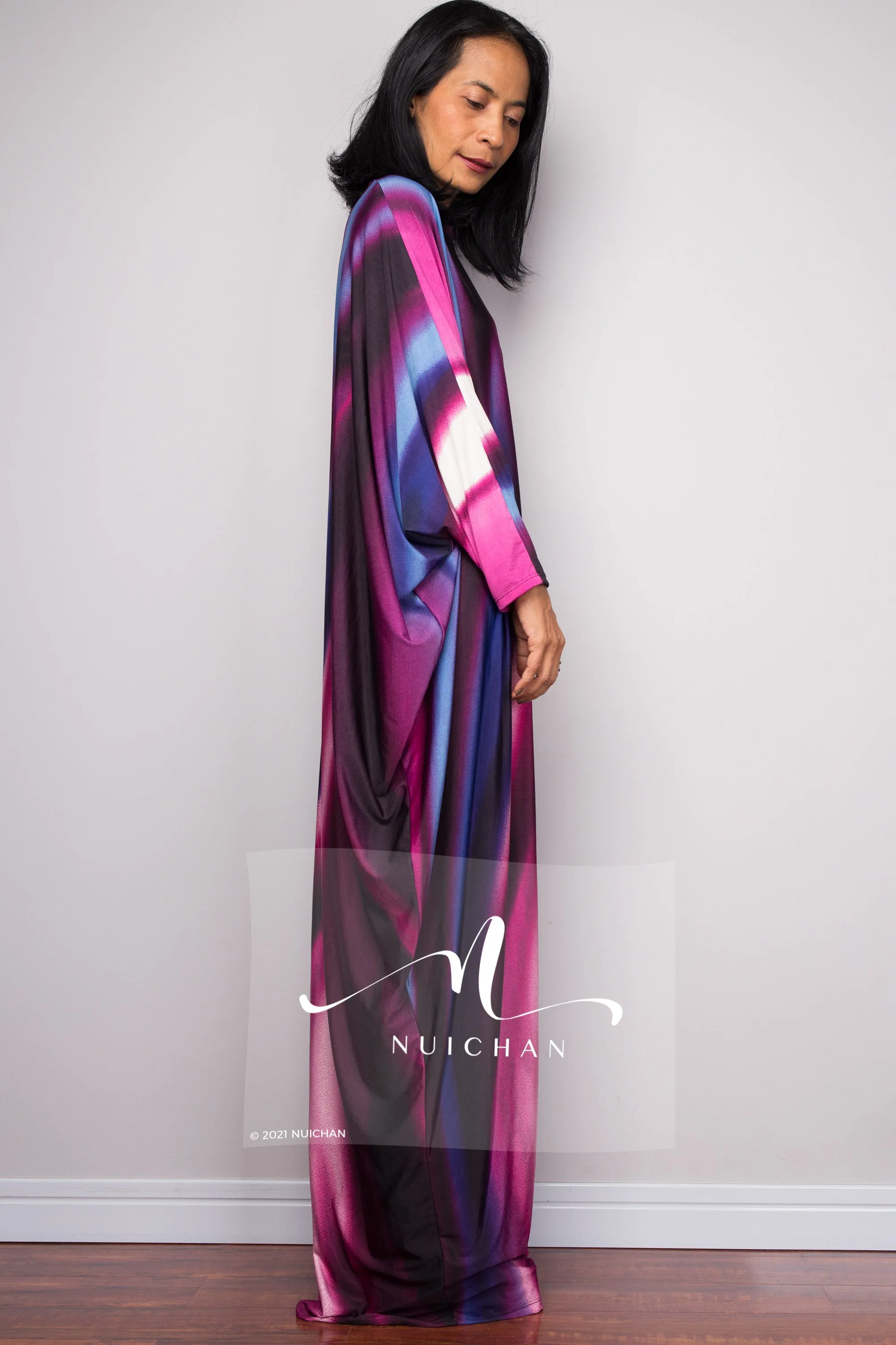 Modest Kaftan Dress