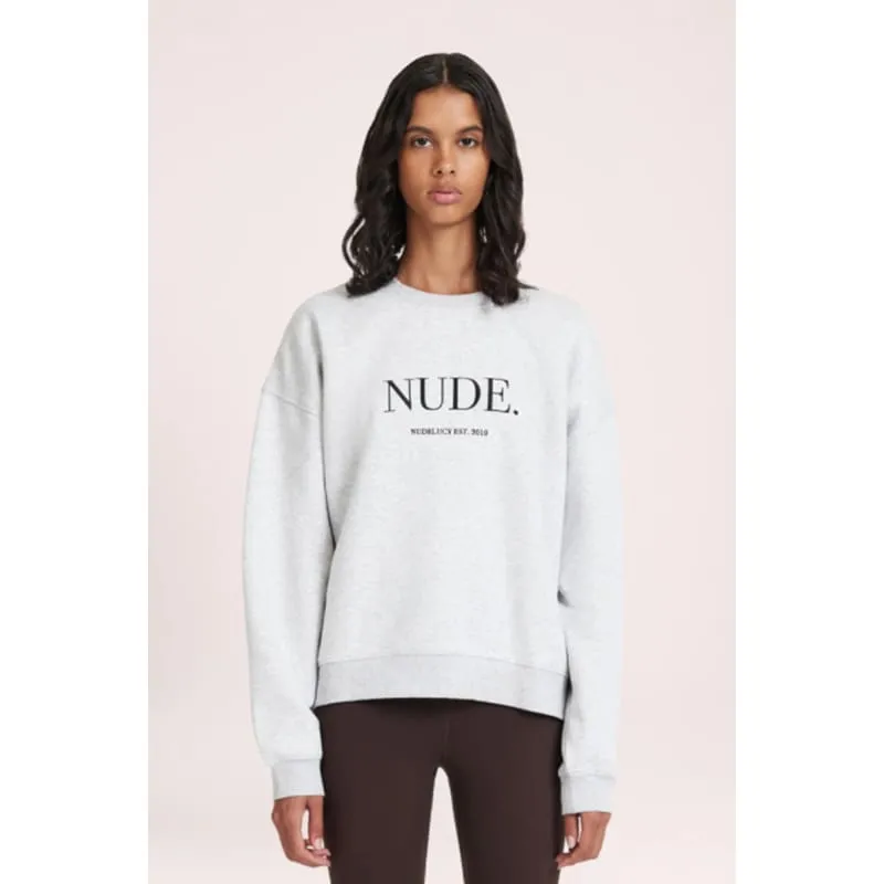 Nude Sweat | Grey Marle