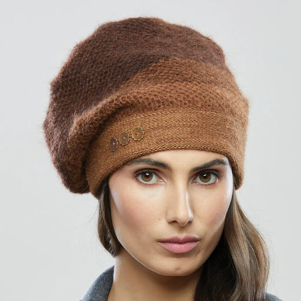 Olena Zylak Fireside Pom Hat