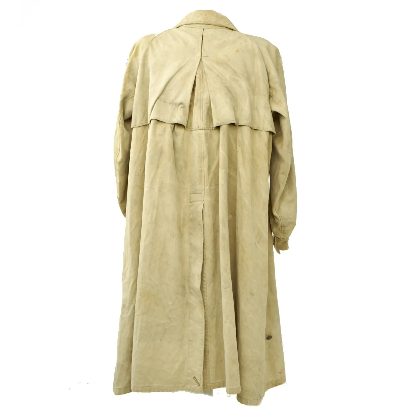 Original German WWII Luftwaffe Tropical Motorcycle Overcoat