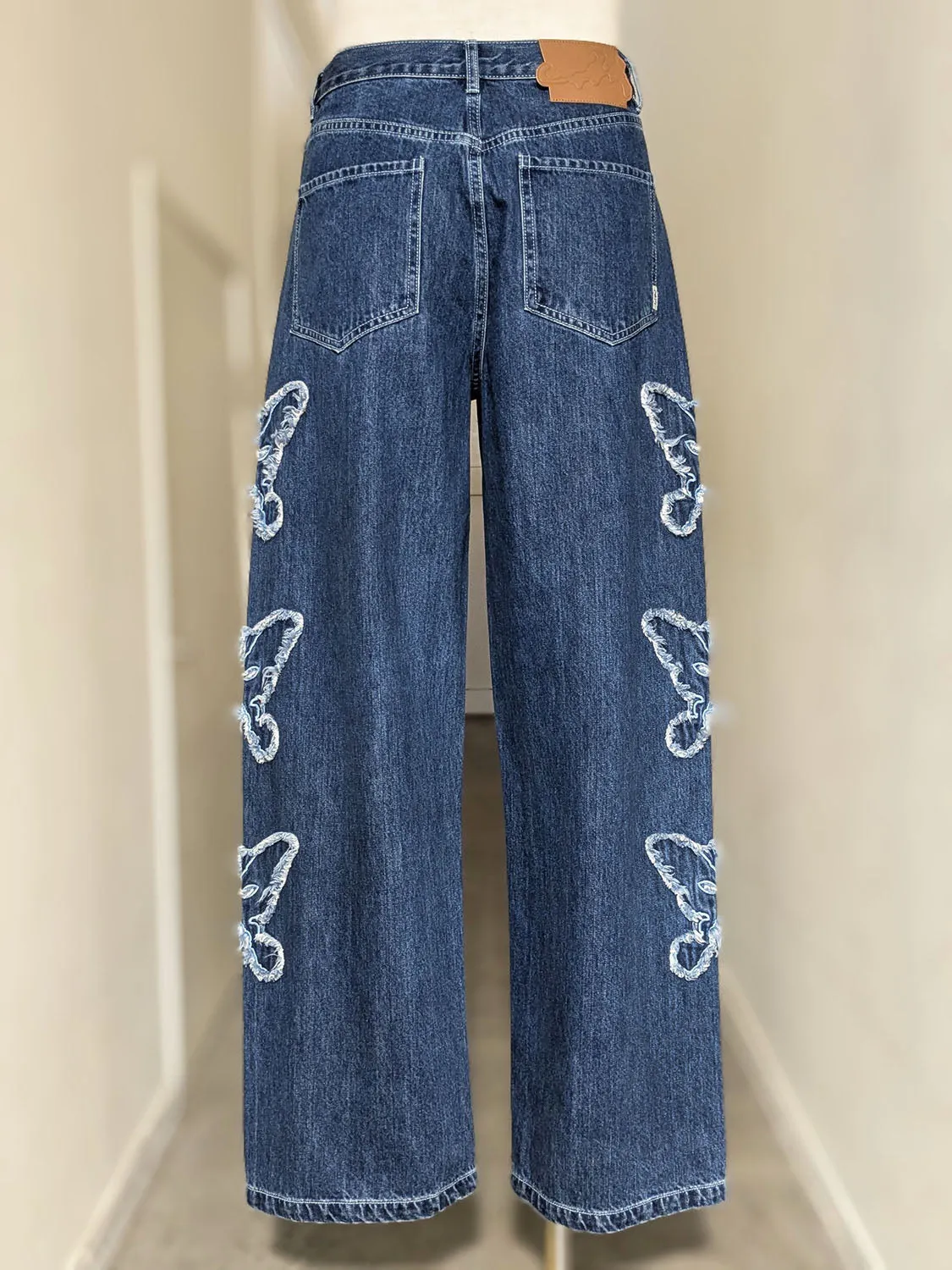 P.A.M ALTO BUTTERFLY JEANS