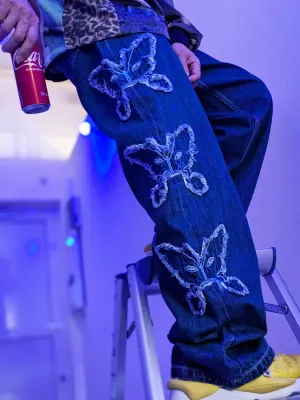 P.A.M ALTO BUTTERFLY JEANS