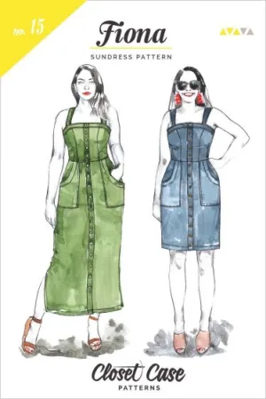 Pattern for Garment Making: Fiona Sundress by Closet Core Patterns