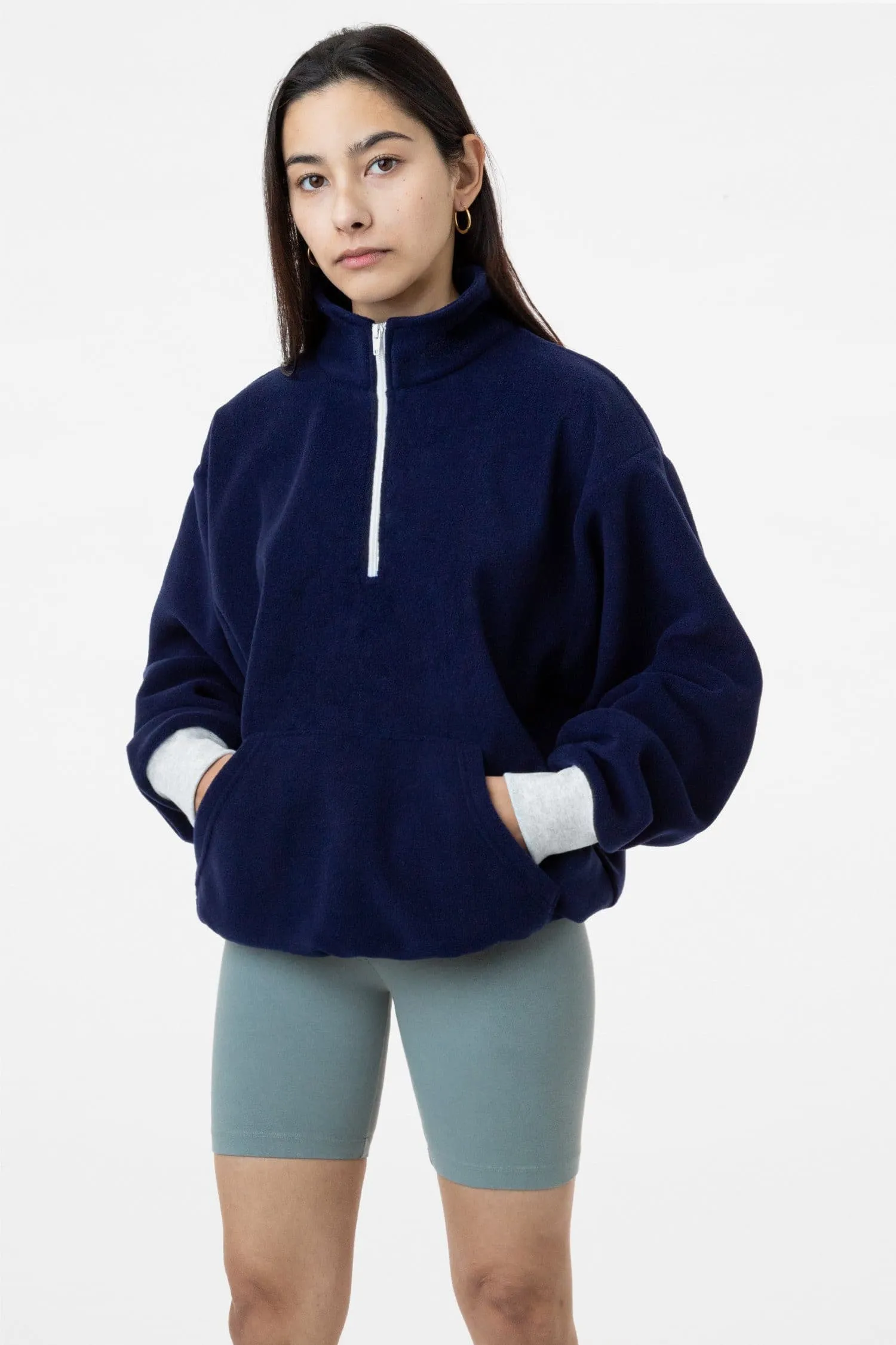 PF408 - Polar Fleece Half Zip Pullover