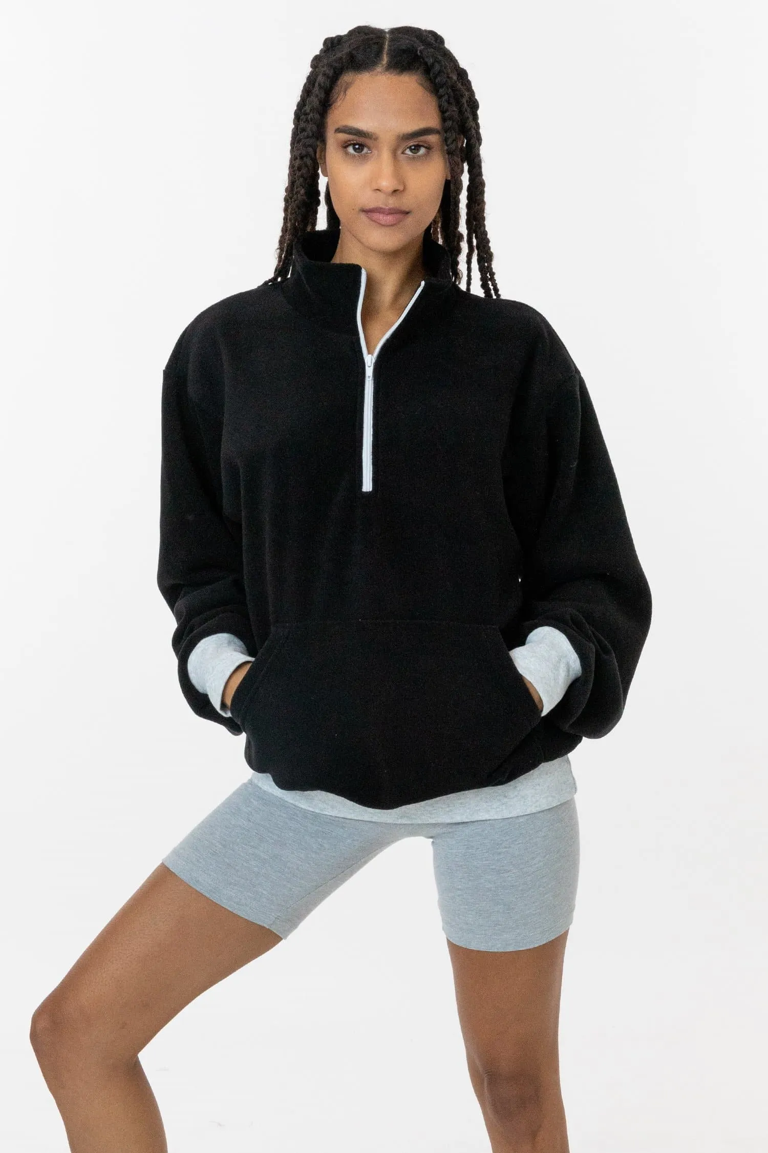 PF408 - Polar Fleece Half Zip Pullover