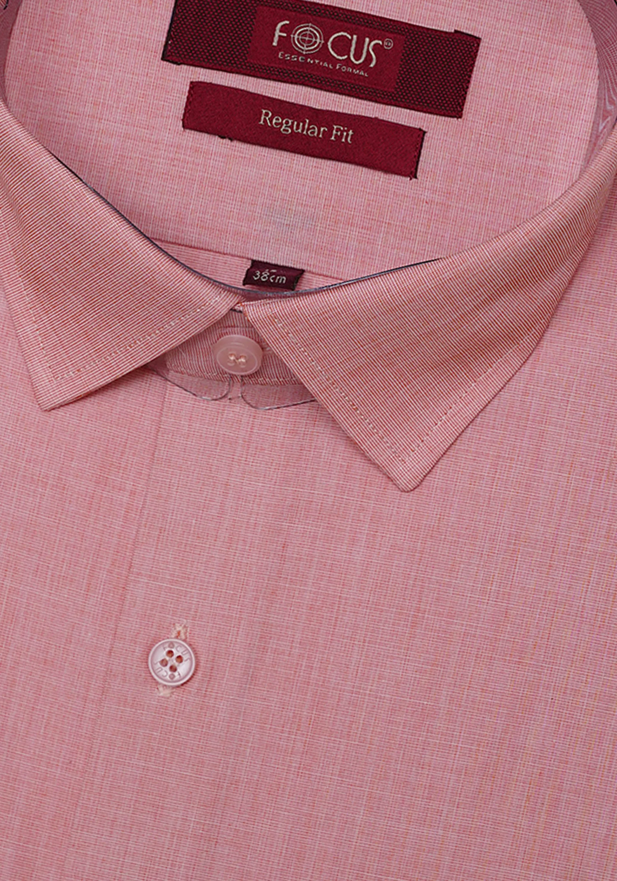 Pink Textured Dress Shirt