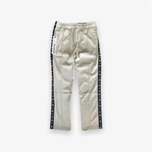 Purple Brand Cream Monogram Track Pant