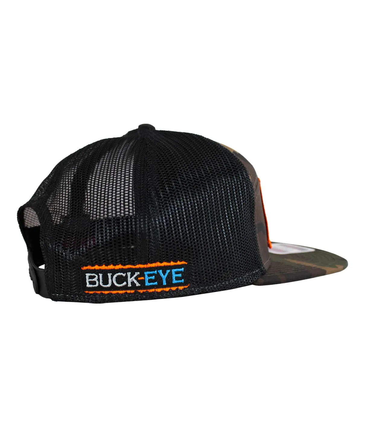 "Buck-Eye Patch" OTTO Unisex 7 Panel Trucker Hat