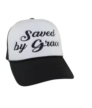 "Saved by Grace" Foam Trucker Hat