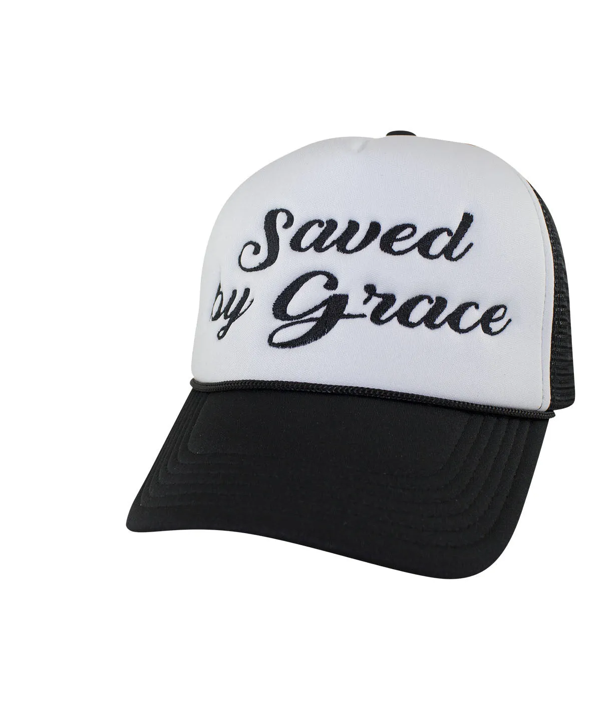 "Saved by Grace" Foam Trucker Hat