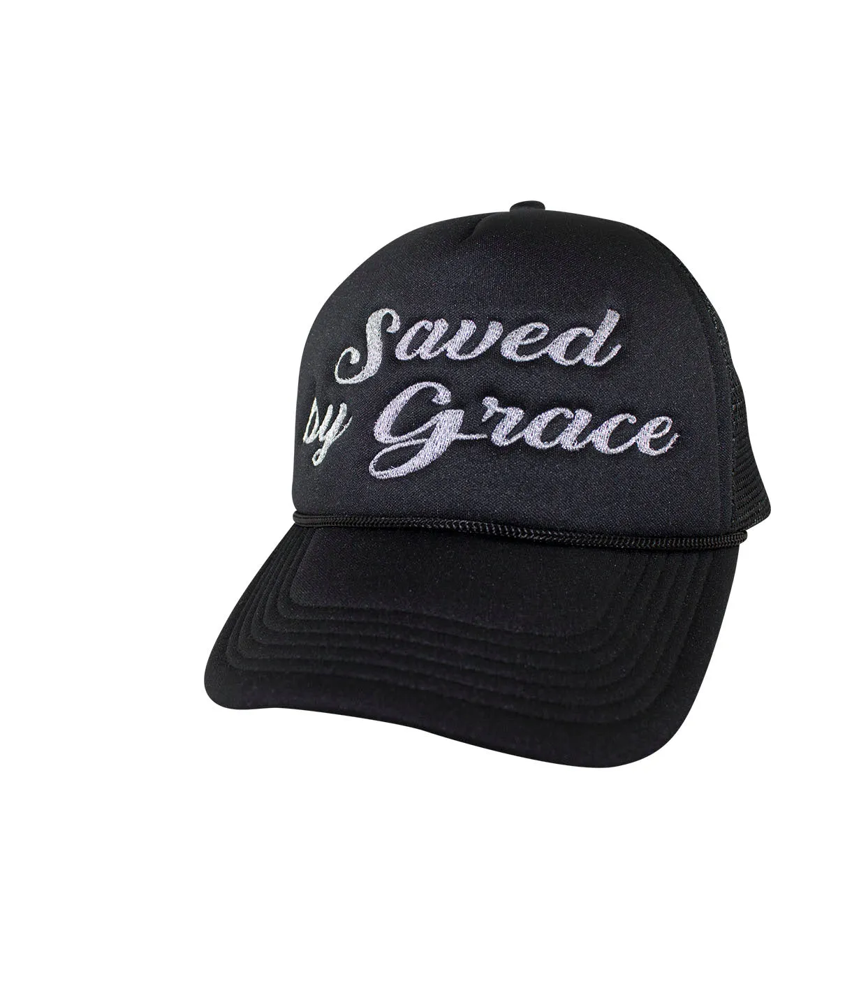 "Saved by Grace" Foam Trucker Hat