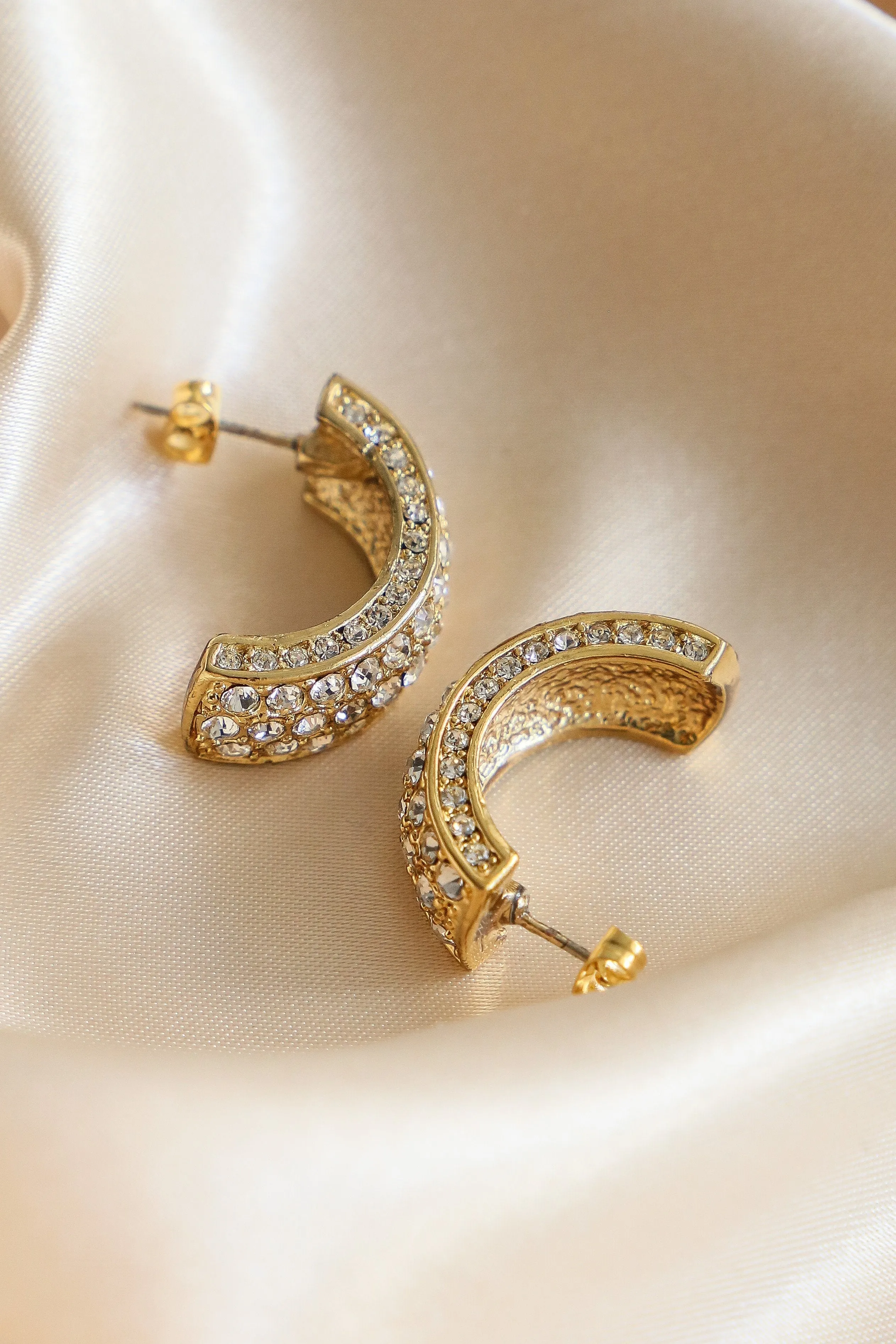 Sun (Vintage) Hoop Earrings