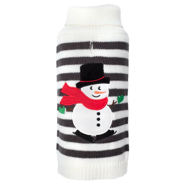 Sweater | Stripe Snowman