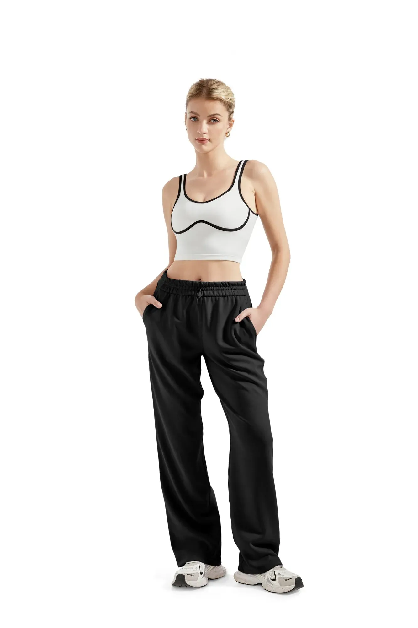 Sweetheart Neckline Sports Bra