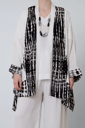 Swing Jacket - White Print