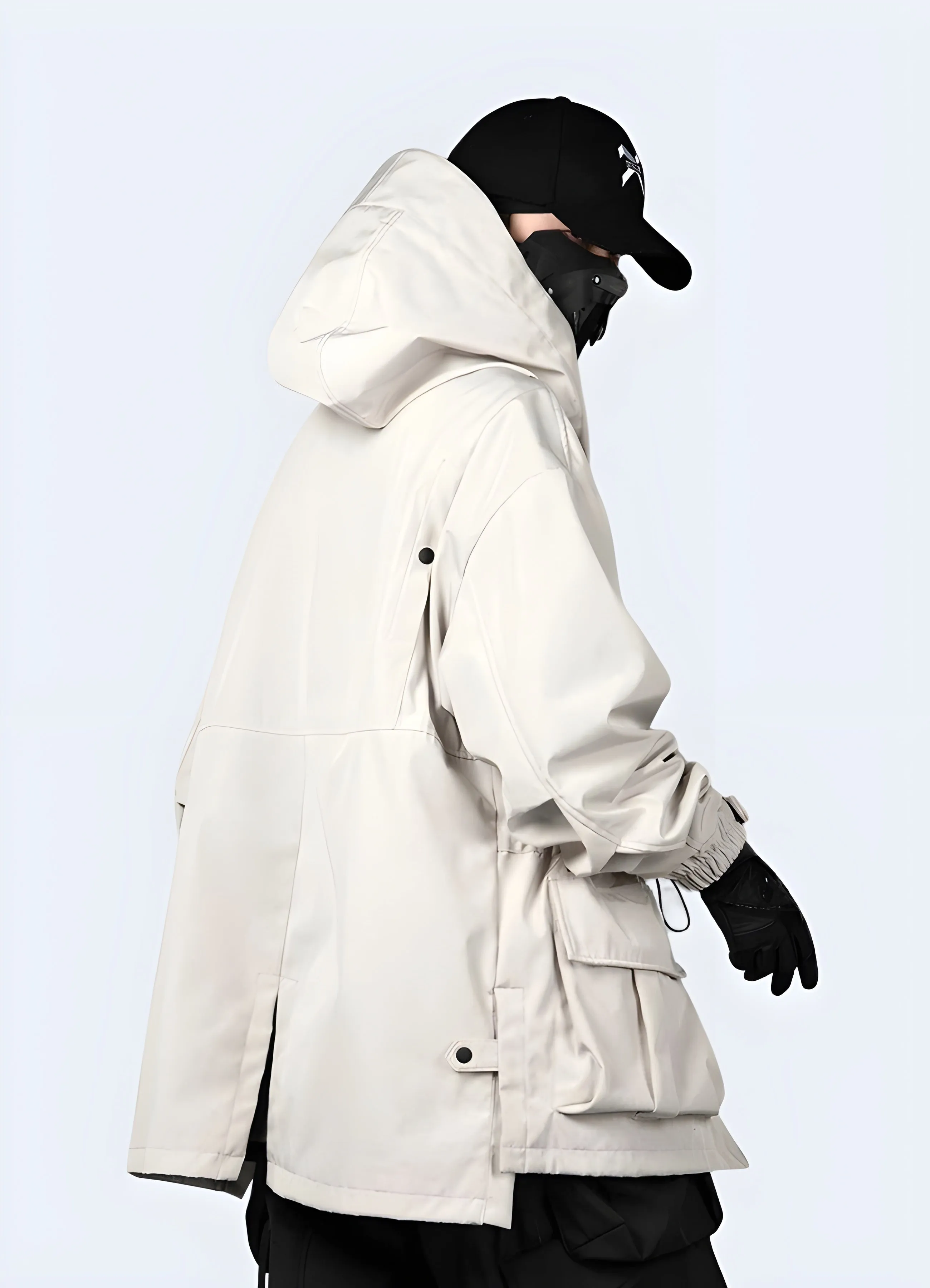 Techwear Jacket White