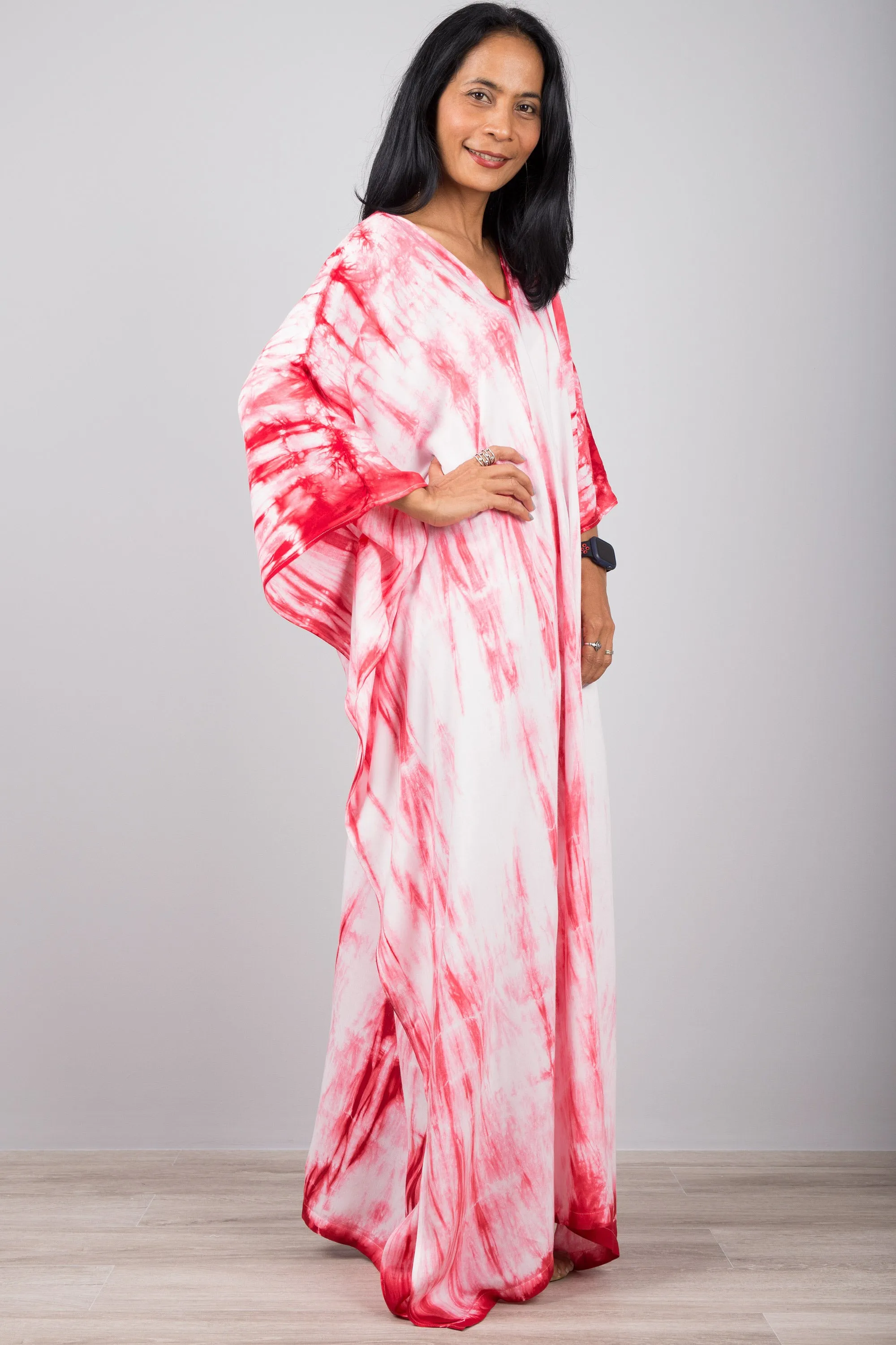 Tie dye kaftan