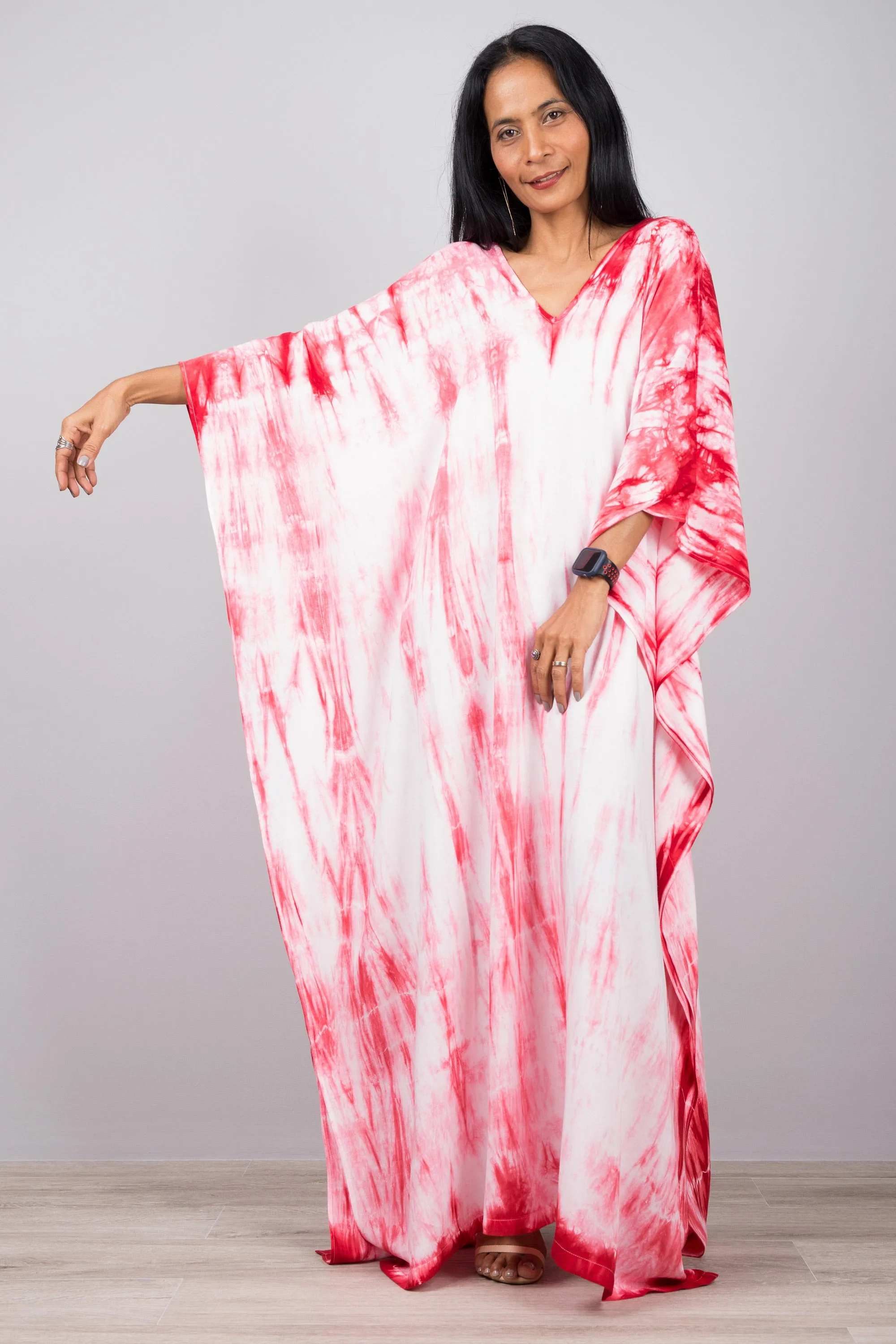 Tie dye kaftan